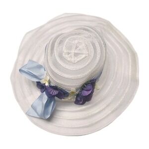 American Girl Doll Nellie's Floral Mesh Hat Nellie's Meet Accessories Hat Only